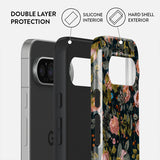Burga Google Pixel 9 Pro XL Kuori Tough Bloomy Garden