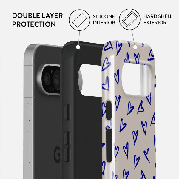 Burga Google Pixel 9 Pro XL Tough Love Me Right -suojakuori