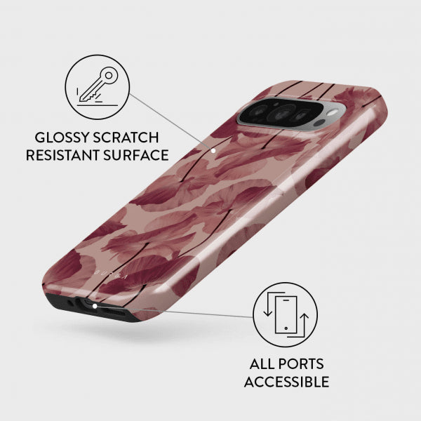 Burga Google Pixel 9/Pixel 9 Pro Suojakuori Tough Tender Kiss