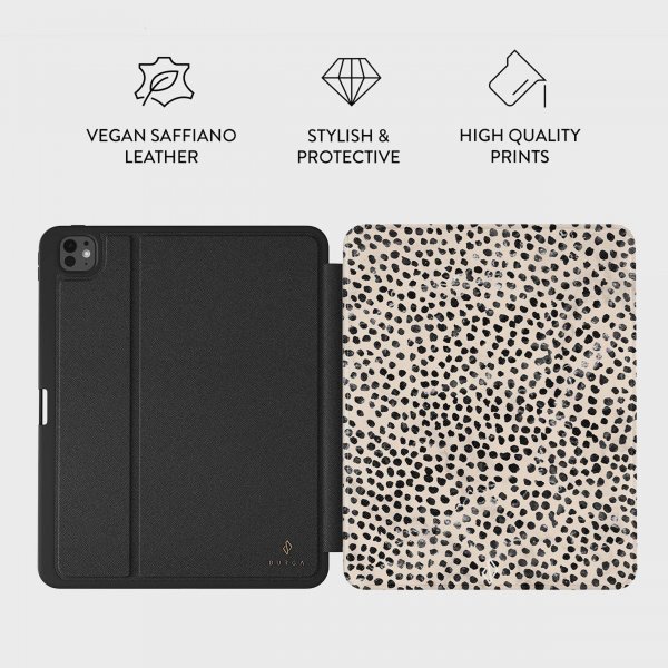Burga iPad Pro 13 (M4/M5) Folio-kotelo Almond Latte