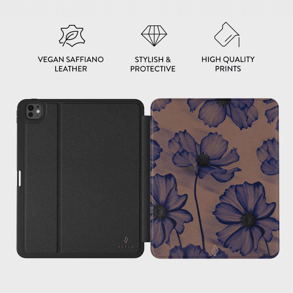 Burga iPad Pro 11 (M4/M5) Folio-kotelo Velvet Night