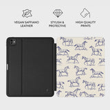 Burga iPad Pro 13 (M4/M5) Folio Derby Race -suojakotelo