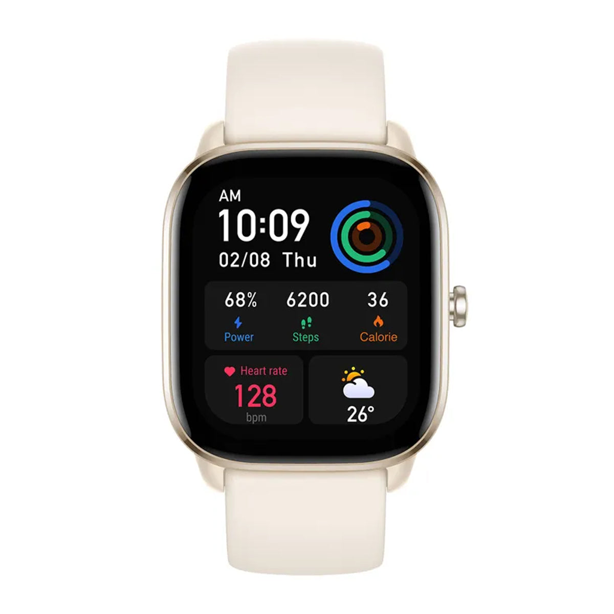 Käytetty Amazfit GTS 4 Mini Valkoinen - Erittäin hyvä kunto