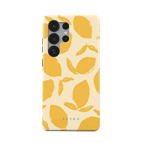 Burga Samsung Galaxy S25 Kuori Tough Lemon Tart