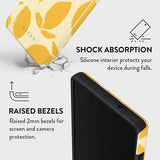 Burga Samsung Galaxy S25 Plus Tough -suojakuori Lemon Tart