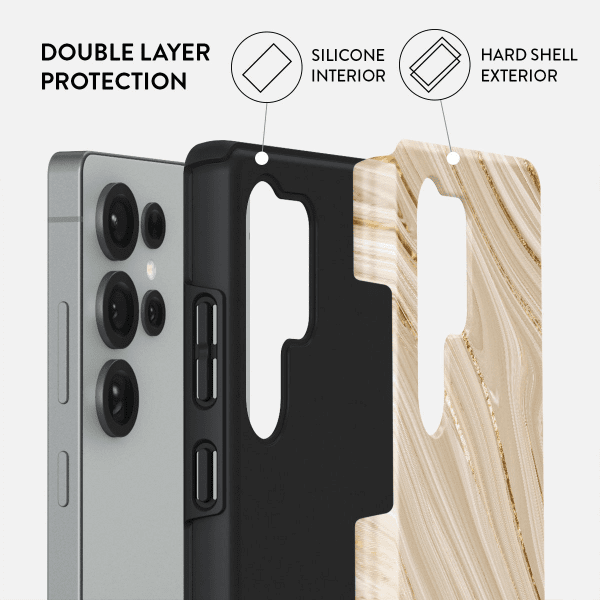 Burga Samsung Galaxy S25 Plus Tough Full Glam -suojakuori