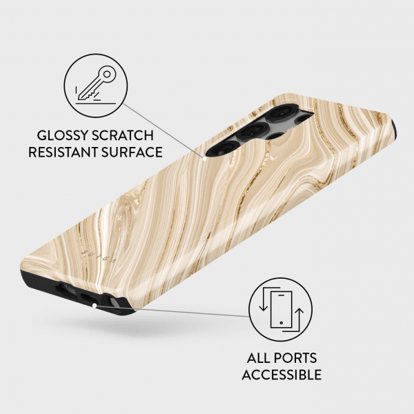 Burga Samsung Galaxy S25 Plus Tough Full Glam -suojakuori