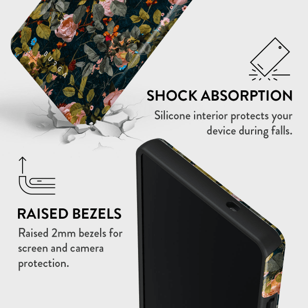 Burga Samsung Galaxy S25 Plus Tough Bloomy Garden -kuori