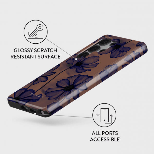 Burga Samsung Galaxy S25 Plus Tough Velvet Night -suojakuori