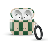 Burga AirPods 4 -kuori, design Ivy League