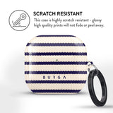 Burga AirPods 4 -kuori, Old Money -design