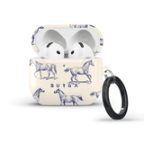 Burga AirPods 4 -kuoret Design Derby Race