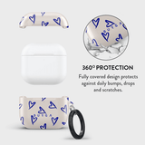Burga AirPods 4 -kuori, Design Love Me Right