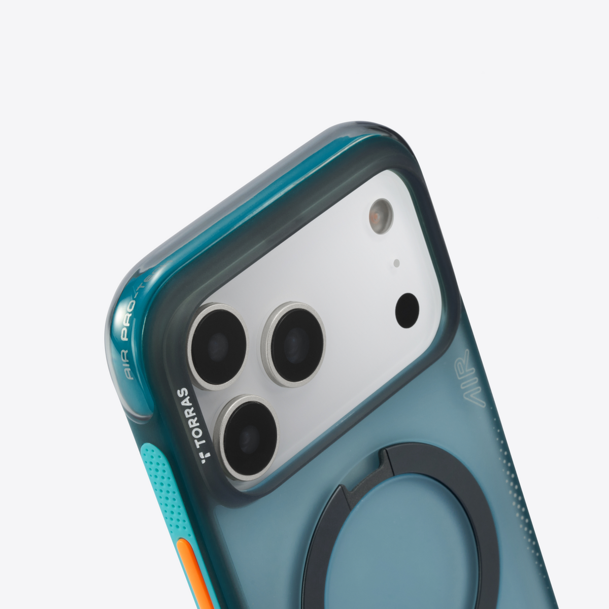 Torras iPhone 17 Pro Max Kuori Ostand Q3 Air Glacier Sprint