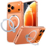 Torras iPhone 17 Pro Kuori Ostand Q3 Spin Kirkas