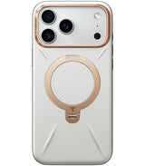 Torras iPhone 17 Pro Max Kuori Ostand Q3 Vegskin Pearl Gray