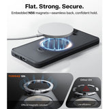 Torras Samsung Galaxy S26 Plus Kuori Ostand Q3 Spin Obsidianmusta