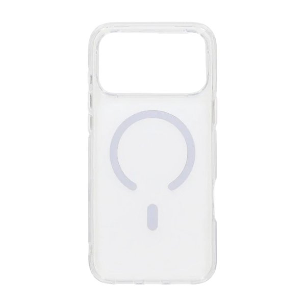 iPhone 17 Pro Max -kuoret, TPU, MagSafe, valkoinen
