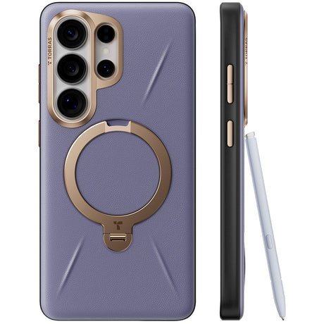Torras Samsung Galaxy S26 Ultra Kuori Ostand Q3 Vegskin Dark Purple