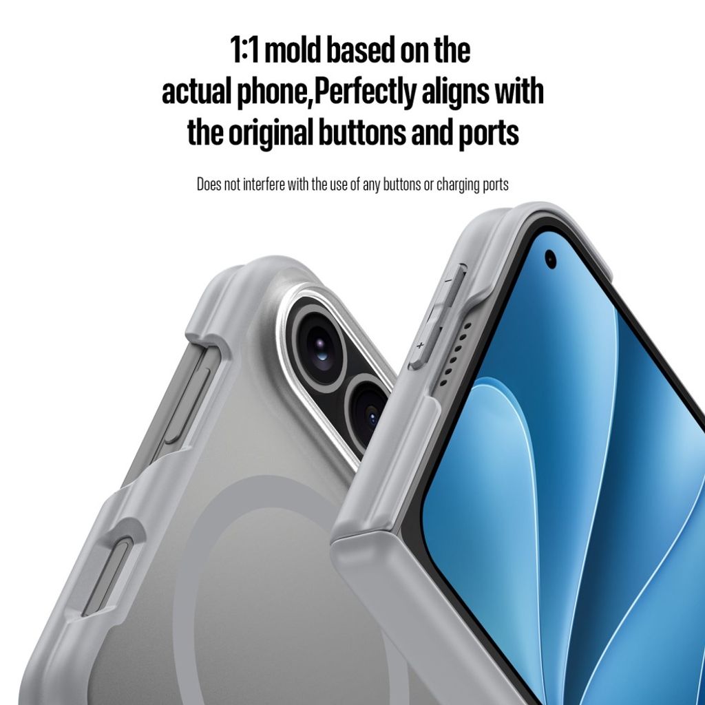 Dux Ducis iPhone Duo Kuori EXPN Series MagSafe Harmaa