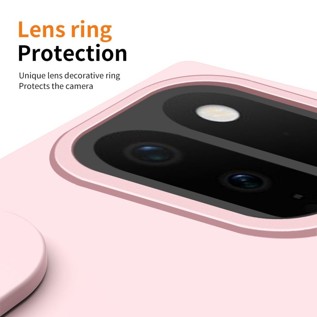 Google Pixel 11 Pro Fold Kuori Jalustalla & Kädensijailla Vaaleanpunainen