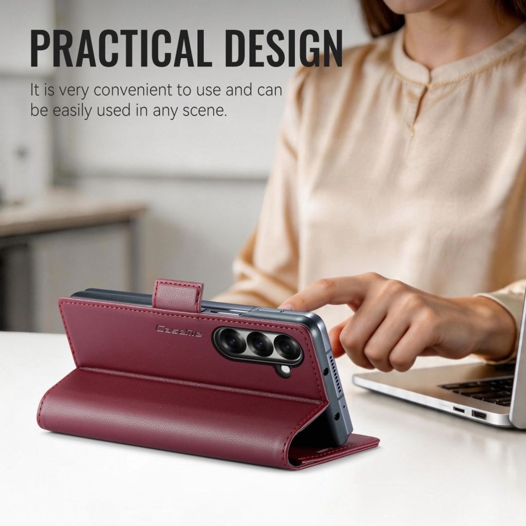 CaseMe Samsung Galaxy Z Fold 8 Ultra Kotelo 023 Series Punainen