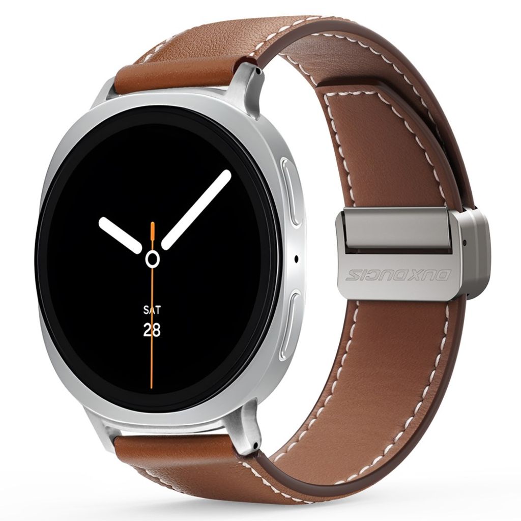 Dux Ducis Samsung Galaxy Watch 8/9 40/44mm/8 Classic 46mm Ranneke YA Series Ruskea