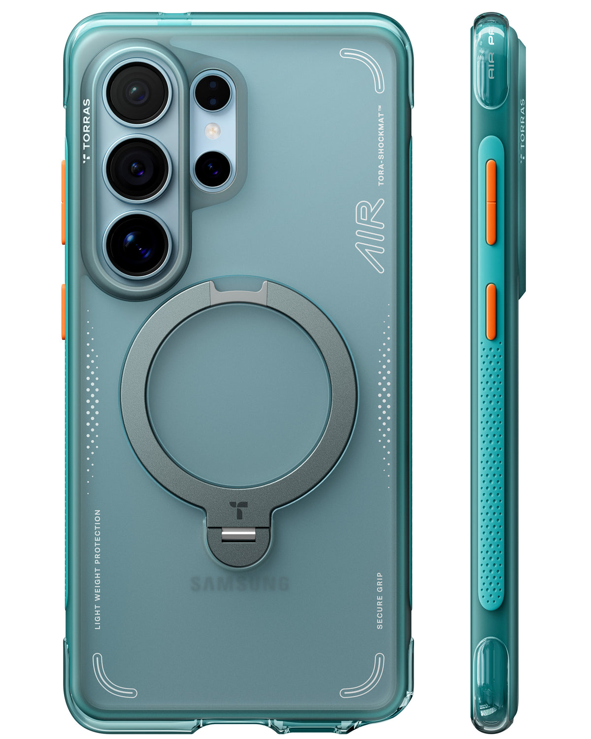 Torras Samsung Galaxy S26 Ultra Kuori Ostand Q3 Air Glacier Sprint