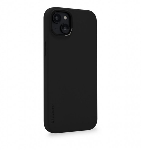 Decoded iPhone 14 Plus Silicone Backcover - Charcoal