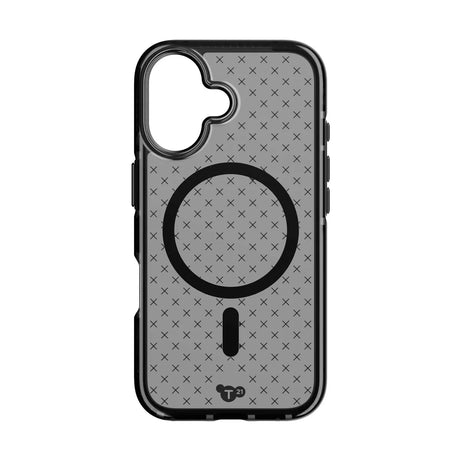 Tech21 iPhone 16 Kuori EvoCheck MagSafe Smokey Musta