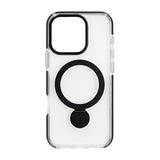 iPhone 16 Pro Kuori Sormusteline MagSafe Musta