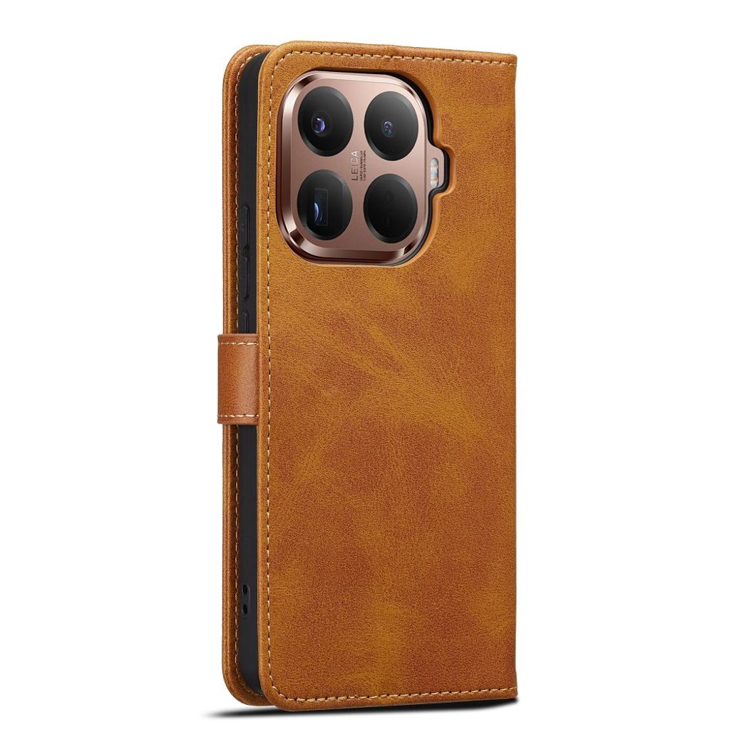 Lc.Imeeke Xiaomi 17T Pro Kotelo Korttitaskulla Telinetoiminto Vaaleanruskea