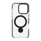 iPhone 16 Pro Kuori Sormusteline MagSafe Musta