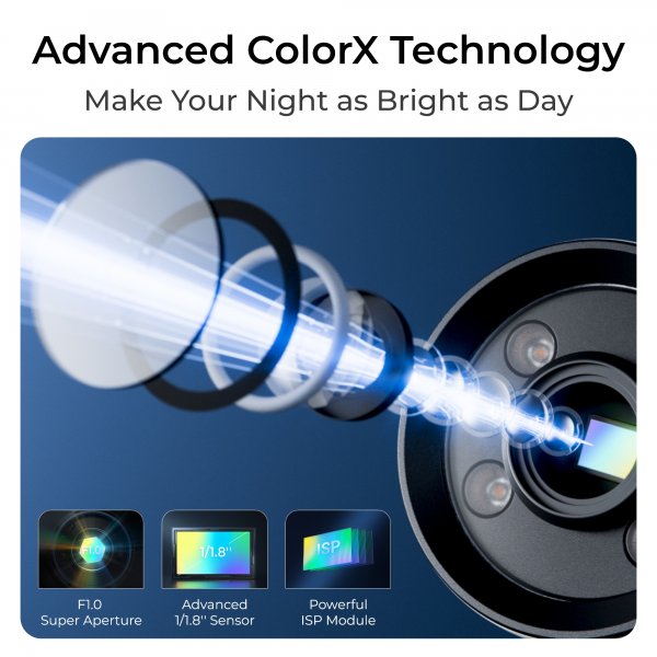 Reolink CX810 PoE-kamera Ulko- 4K ColorX Night Vision