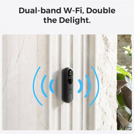 Reolink Video Doorbell Älykäs video-ovikello 2K Wi-Fi Musta