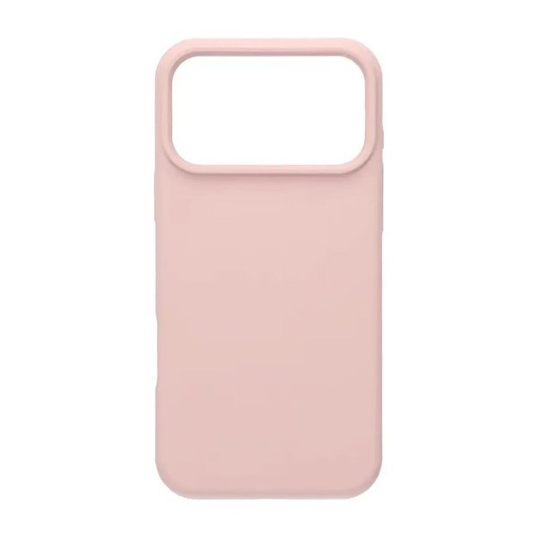 iPhone 17 Pro Max Kuori Nestemäinen silikoni Vaaleanpunainen