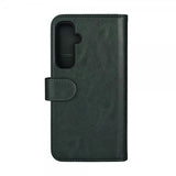 Essentials Samsung Galaxy S23 FE 2-in-1 Vegaaninahkainen Suojakotelo Tummanvihreä