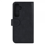 Essentials Samsung Galaxy S24 FE Kotelo 2-in-1 Vegaaninahka Musta
