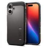 Spigen iPhone 17 -suojakuori Tough Armor T MagFit Gunmetal
