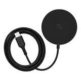 Rvelon Langaton MagSafe Laturi telineellä Qi2 15W USB-C Musta