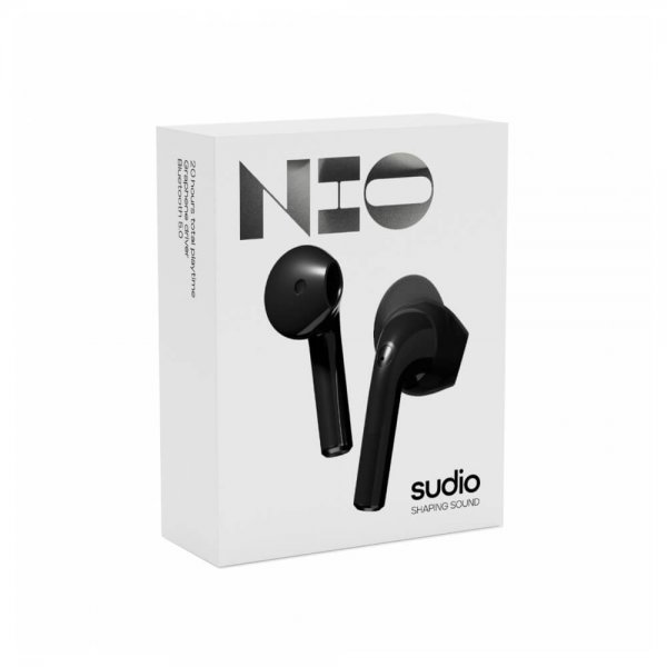 Sudio True Wireless Nio -kuulokkeet, musta