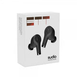Sudio Kuulokkeet Ett In-Ear TWS ANC Musta
