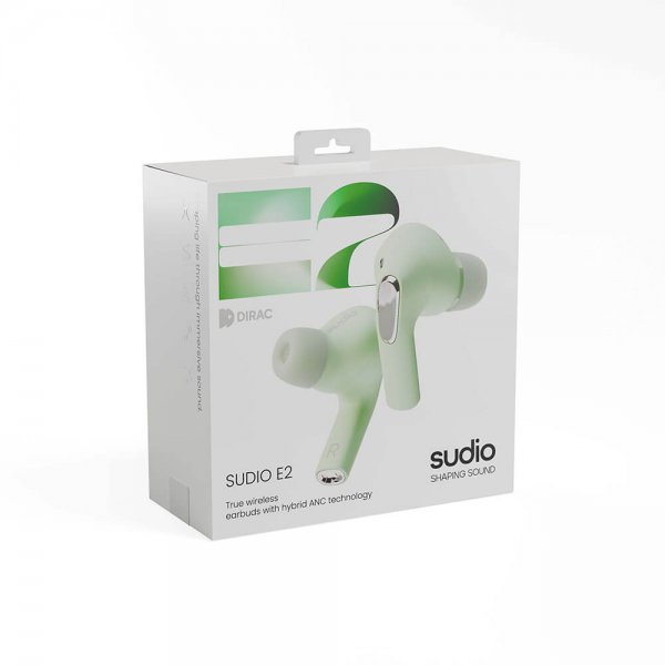 Sudio E2 Langattomat Kuulokkeet In-Ear TWS ANC Jade