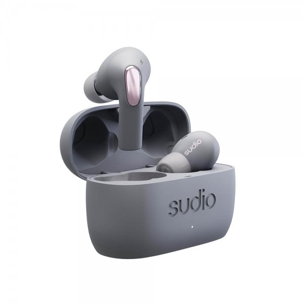 Sudio E2 Langattomat Kuulokkeet In-Ear TWS ANC Slate Grey