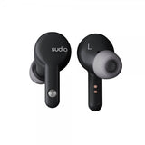 Sudio A2 True Wireless ANC -nappikuulokkeet, musta