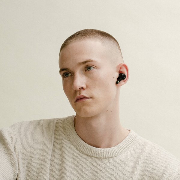 Sudio A2 True Wireless ANC -nappikuulokkeet, musta