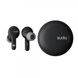Sudio A2 True Wireless ANC -nappikuulokkeet, musta