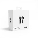 Sudio In-Ear N2 True Wireless -kuulokkeet, musta