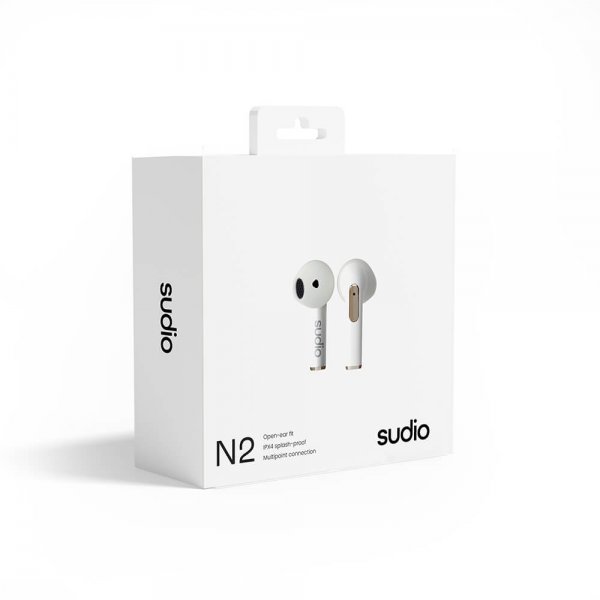 Sudio N2 In-Ear True Wireless -kuulokkeet, valkoinen