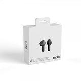 Sudio A1 In-Ear TWS -kuulokkeet, musta